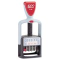Consolidated Stamp Mfg Consolidated Stamp 011034 2000 PLUS Two-Color Word Dater; Received; Self-Inking 11034